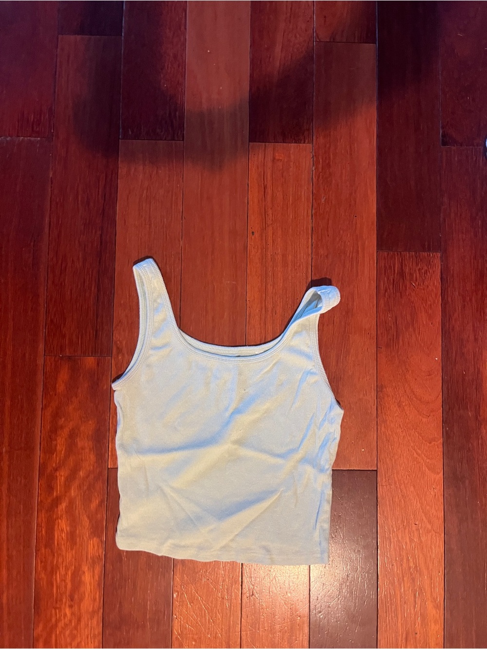 Sleeveless Square Neck Cropped Tank Top - mint green